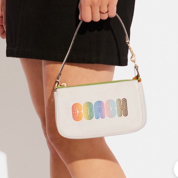 Coach Nolita 19 With Rainbow Coach
Gold/Chalk Multi - Picture 4 of 16